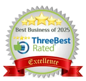 Three Best Rated painters in Cairns 2025 award badge